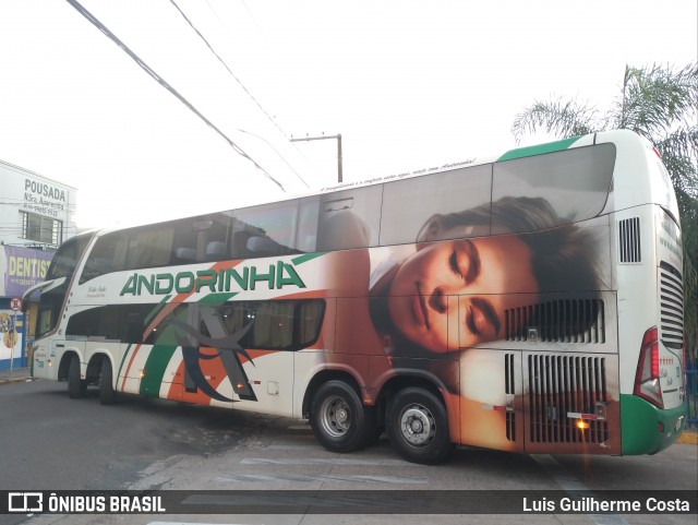 Empresa de Transportes Andorinha 7308 na cidade de Presidente Prudente, São Paulo, Brasil, por Luis Guilherme Costa. ID da foto: 12079940.