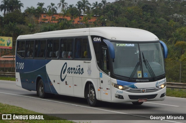 Carrião Transporte e Turismo 7100 na cidade de Santa Isabel, São Paulo, Brasil, por George Miranda. ID da foto: 12080198.