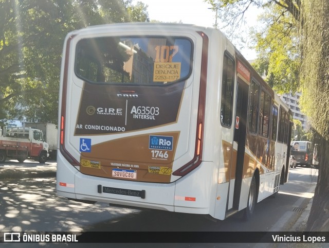 Erig Transportes > Gire Transportes A63503 na cidade de Rio de Janeiro, Rio de Janeiro, Brasil, por Vinicius Lopes. ID da foto: 12079052.