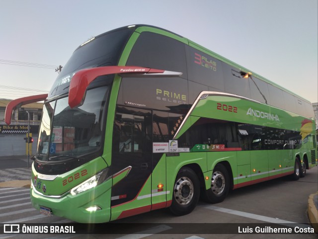 Empresa de Transportes Andorinha 2022 na cidade de Presidente Prudente, São Paulo, Brasil, por Luis Guilherme Costa. ID da foto: 12079937.