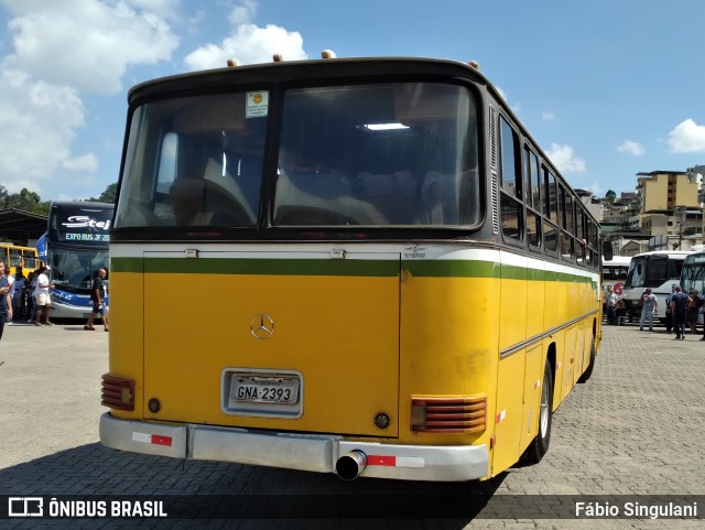 Ônibus Particulares 2393 na cidade de Juiz de Fora, Minas Gerais, Brasil, por Fábio Singulani. ID da foto: 12079008.