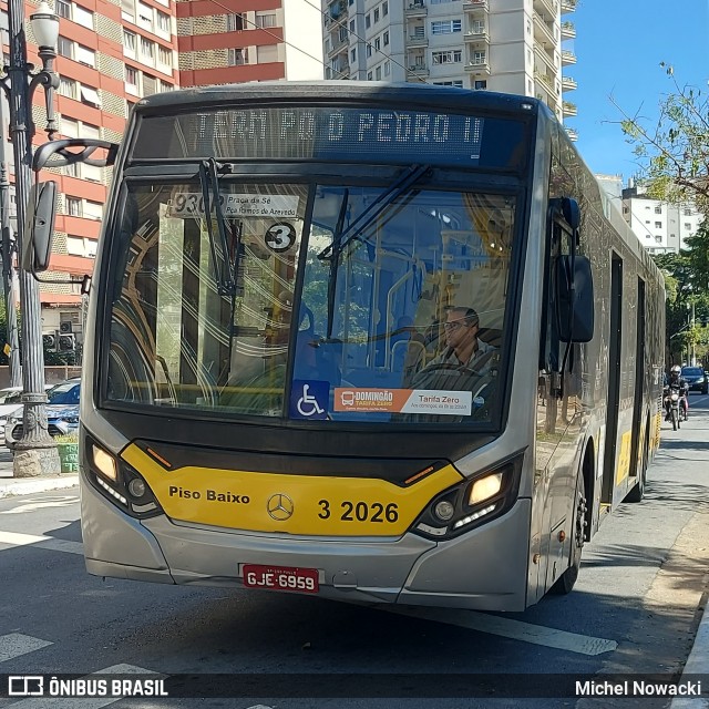 Viação Metrópole Paulista - Zona Leste 3 2026 na cidade de São Paulo, São Paulo, Brasil, por Michel Nowacki. ID da foto: 12080057.