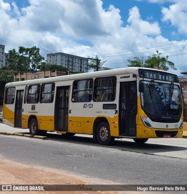 Empresa de Transportes Nova Marambaia AT-131 na cidade de Belém, Pará, Brasil, por Hugo Bernar Reis Brito. ID da foto: 12078946.
