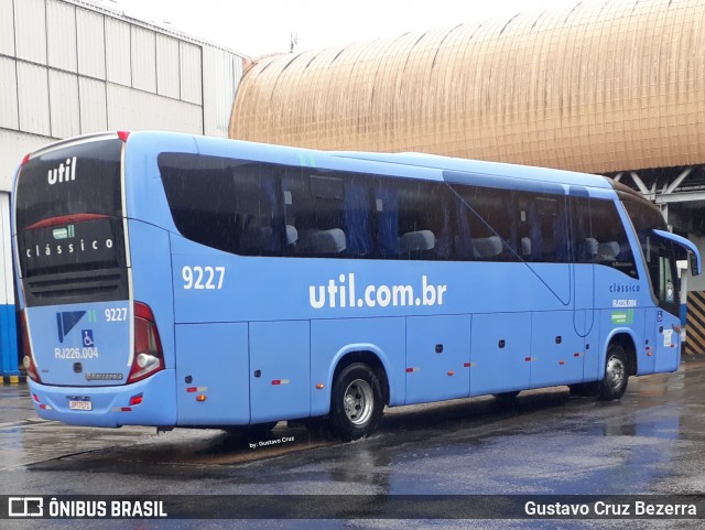 UTIL - União Transporte Interestadual de Luxo 9227 na cidade de Rio de Janeiro, Rio de Janeiro, Brasil, por Gustavo Cruz Bezerra. ID da foto: 12080305.