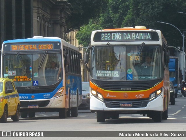 Empresa de Transportes Braso Lisboa A29070 na cidade de Rio de Janeiro, Rio de Janeiro, Brasil, por Marlon Mendes da Silva Souza. ID da foto: 12079647.