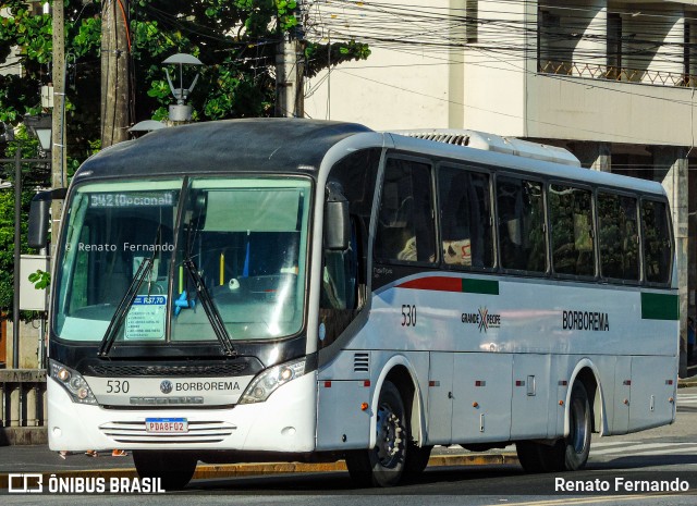 Borborema Imperial Transportes 530 na cidade de Recife, Pernambuco, Brasil, por Renato Fernando. ID da foto: 12080709.