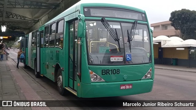 Transporte Coletivo Glória BR108 na cidade de Curitiba, Paraná, Brasil, por Marcelo Junior Ribeiro Schuartz. ID da foto: 12080928.