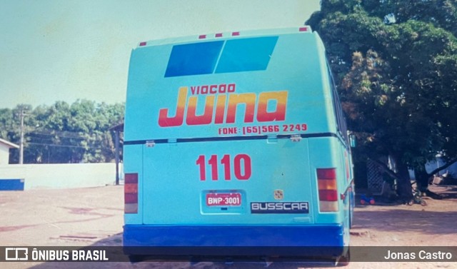Viação Juína 1110 na cidade de Juína, Mato Grosso, Brasil, por Jonas Castro. ID da foto: 12080655.