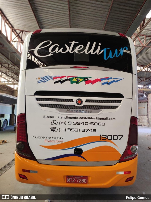 Castelli Tur 13007 na cidade de Ribeirão Preto, São Paulo, Brasil, por Felipe Gomes. ID da foto: 12079542.