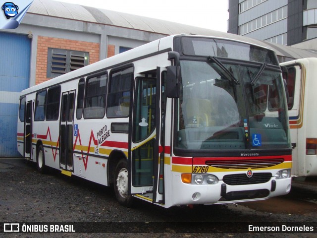 SOPAL - Sociedade de Ônibus Porto-Alegrense Ltda. 6760 na cidade de Porto Alegre, Rio Grande do Sul, Brasil, por Emerson Dorneles. ID da foto: 12079251.