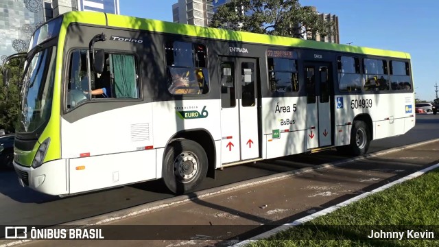 BsBus Mobilidade 504939 na cidade de Brasília, Distrito Federal, Brasil, por Johnny Kevin. ID da foto: 12079424.
