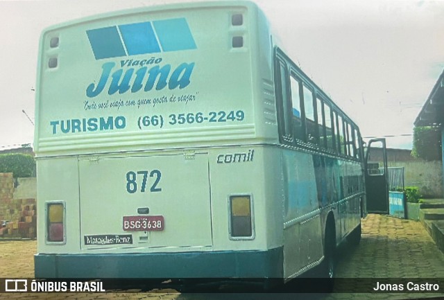Viação Juína 1730 na cidade de Juína, Mato Grosso, Brasil, por Jonas Castro. ID da foto: 12080324.
