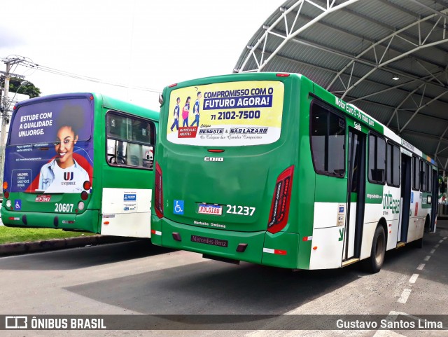 OT Trans - Ótima Salvador Transportes 21237 na cidade de Lauro de Freitas, Bahia, Brasil, por Gustavo Santos Lima. ID da foto: 12081027.