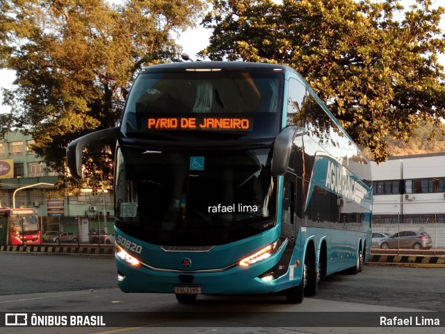 Viação Águia Branca 50820 na cidade de Niterói, Rio de Janeiro, Brasil, por Rafael Lima. ID da foto: 12079516.