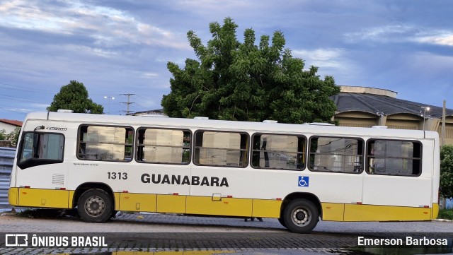 Transportes Guanabara 1313 na cidade de Natal, Rio Grande do Norte, Brasil, por Emerson Barbosa. ID da foto: 12079069.