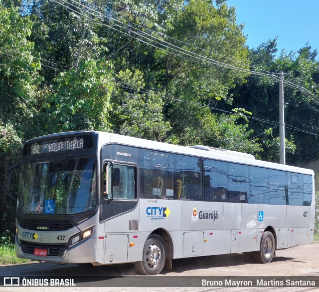 City Transporte Urbano Intermodal - Guarujá 437 na cidade de Guarujá, São Paulo, Brasil, por Bruno Mayron  Martins Santana. ID da foto: 12080028.