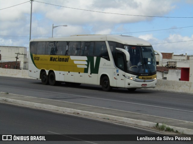 Viação Nacional 16120 na cidade de Caruaru, Pernambuco, Brasil, por Lenilson da Silva Pessoa. ID da foto: 12081156.