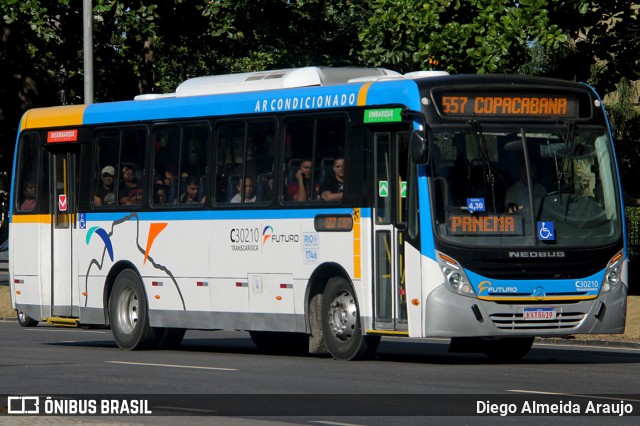 Transportes Futuro C30210 na cidade de Rio de Janeiro, Rio de Janeiro, Brasil, por Diego Almeida Araujo. ID da foto: 12080453.
