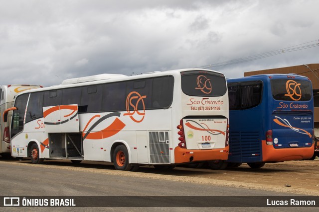 São Cristovão Transporte e Turismo 100 na cidade de Serra Talhada, Pernambuco, Brasil, por Lucas Ramon. ID da foto: 12080517.