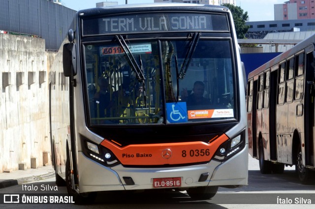 TRANSPPASS - Transporte de Passageiros 8 0356 na cidade de Osasco, São Paulo, Brasil, por Ítalo Silva. ID da foto: 12079437.