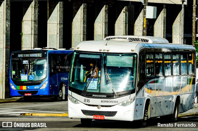 Borborema Imperial Transportes 816 na cidade de Recife, Pernambuco, Brasil, por Renato Fernando. ID da foto: 12080700.
