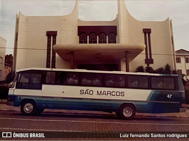 Expresso São Marcos 47 na cidade de São Marcos, Rio Grande do Sul, Brasil, por Luiz fernando Santos rodrigues. ID da foto: 12079329.