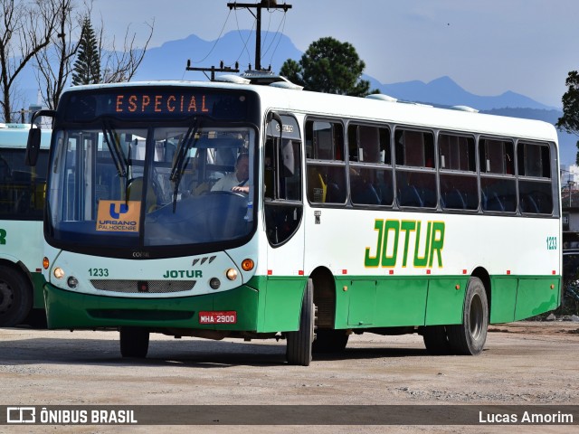 Jotur - Auto Ônibus e Turismo Josefense 1233 na cidade de Palhoça, Santa Catarina, Brasil, por Lucas Amorim. ID da foto: 12080374.