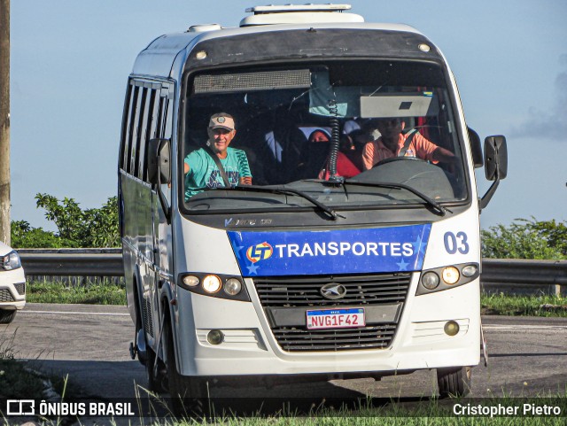 LT Transportes 03 na cidade de Aracaju, Sergipe, Brasil, por Cristopher Pietro. ID da foto: 12080791.