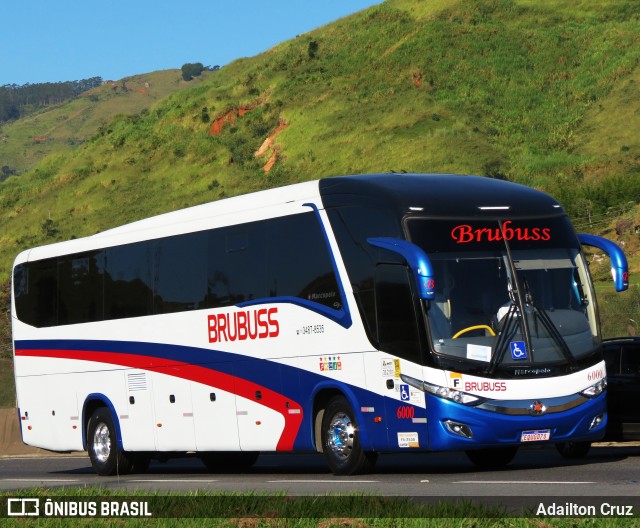 Brubuss Transportes 6000 na cidade de Aparecida, São Paulo, Brasil, por Adailton Cruz. ID da foto: 12079476.