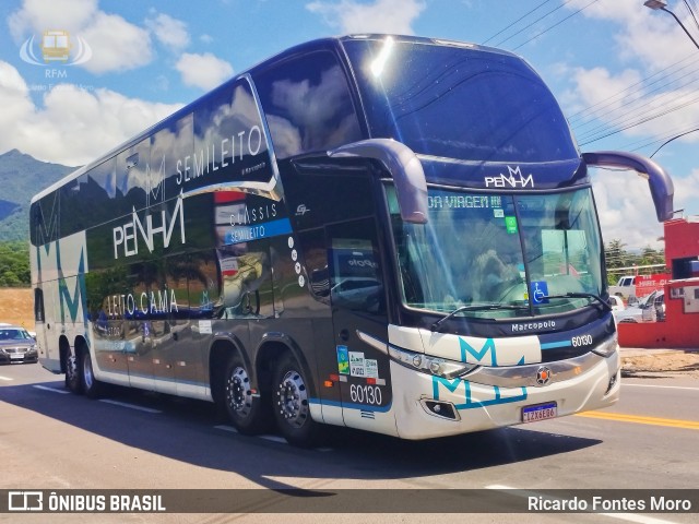 Empresa de Ônibus Nossa Senhora da Penha 60130 na cidade de Garuva, Santa Catarina, Brasil, por Ricardo Fontes Moro. ID da foto: 12080998.