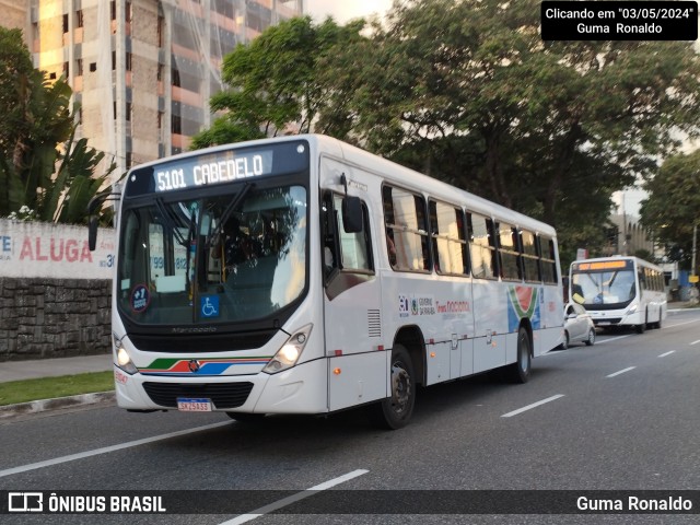 Reunidas Transportes >  Transnacional Metropolitano 51047 na cidade de João Pessoa, Paraíba, Brasil, por Guma Ronaldo. ID da foto: 12080090.