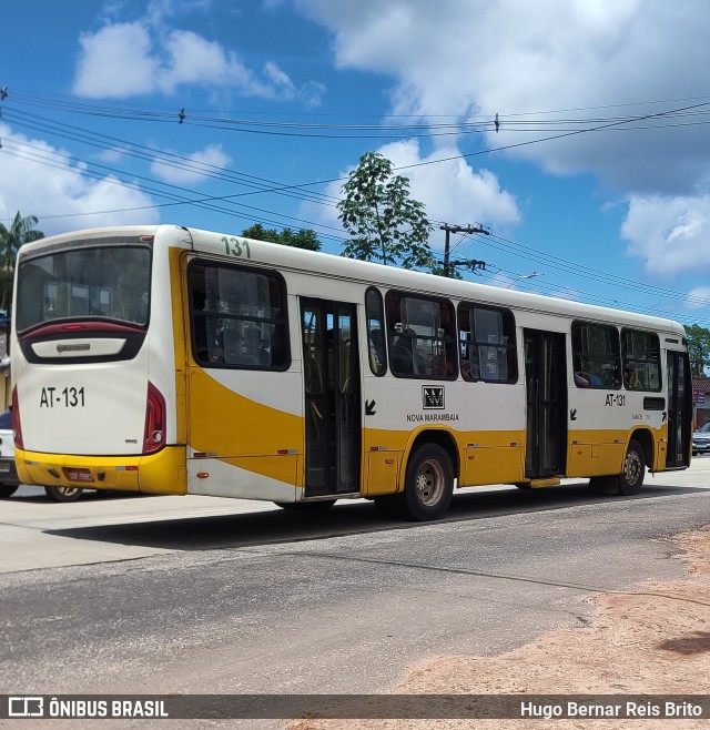 Empresa de Transportes Nova Marambaia AT-131 na cidade de Belém, Pará, Brasil, por Hugo Bernar Reis Brito. ID da foto: 12078948.