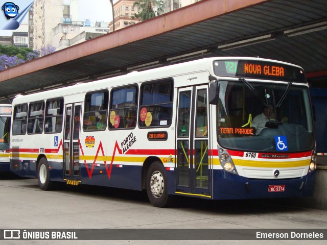 SOPAL - Sociedade de Ônibus Porto-Alegrense Ltda. 6780 na cidade de Porto Alegre, Rio Grande do Sul, Brasil, por Emerson Dorneles. ID da foto: 12079278.