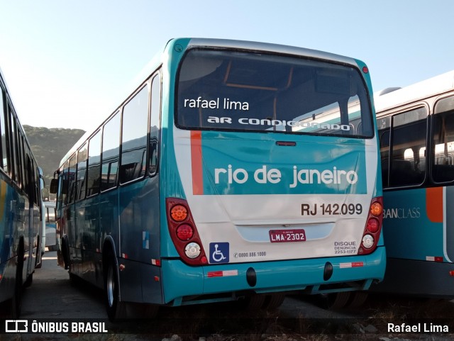 Expresso Rio de Janeiro RJ 142.099 na cidade de Niterói, Rio de Janeiro, Brasil, por Rafael Lima. ID da foto: 12079484.