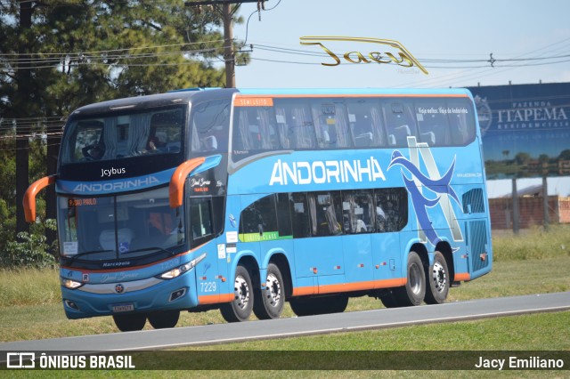 Empresa de Transportes Andorinha 7229 na cidade de Limeira, São Paulo, Brasil, por Jacy Emiliano. ID da foto: 12079907.
