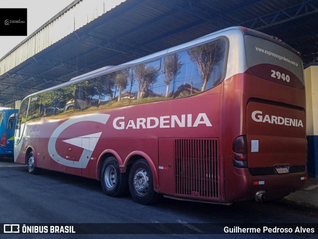 Expresso Gardenia 2940 na cidade de Lambari, Minas Gerais, Brasil, por Guilherme Pedroso Alves. ID da foto: 12079561.