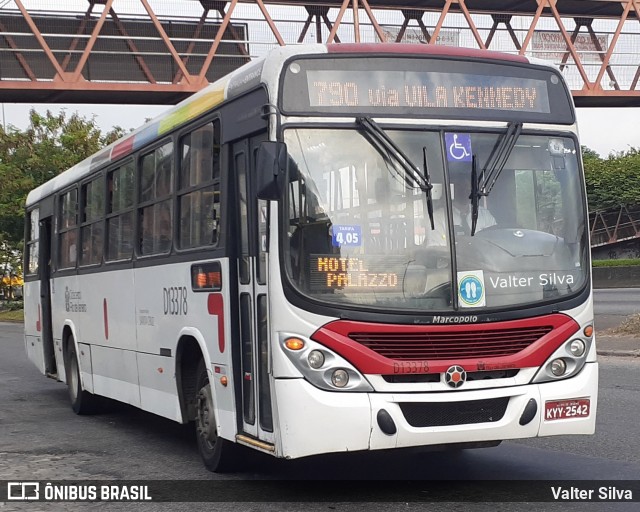 Transportes Barra D13378 na cidade de Rio de Janeiro, Rio de Janeiro, Brasil, por Valter Silva. ID da foto: 12079628.