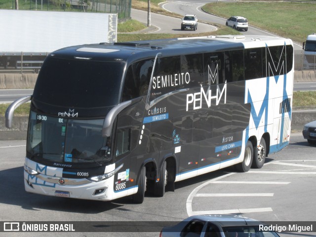 Empresa de Ônibus Nossa Senhora da Penha 60085 na cidade de Resende, Rio de Janeiro, Brasil, por Rodrigo Miguel. ID da foto: 12079699.