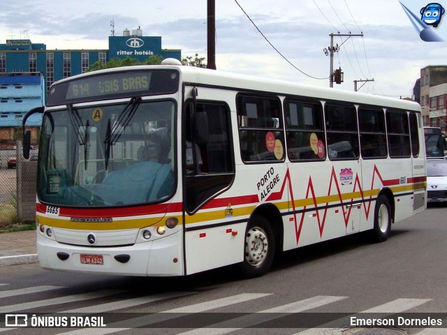 SOPAL - Sociedade de Ônibus Porto-Alegrense Ltda. 6665 na cidade de Porto Alegre, Rio Grande do Sul, Brasil, por Emerson Dorneles. ID da foto: 12079310.