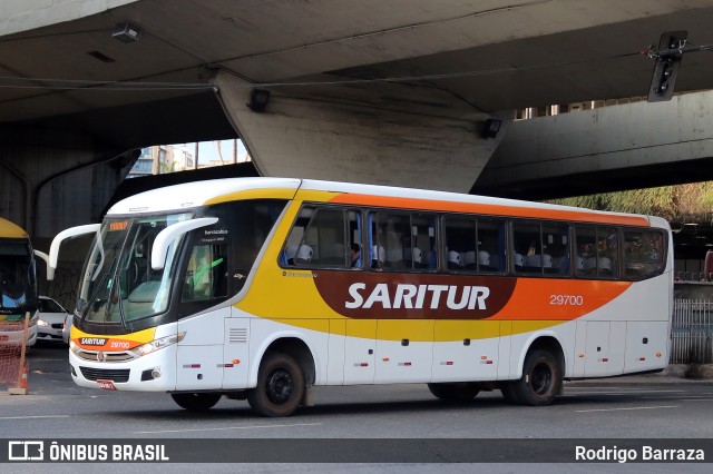 Saritur - Santa Rita Transporte Urbano e Rodoviário 29700 na cidade de Belo Horizonte, Minas Gerais, Brasil, por Rodrigo Barraza. ID da foto: 12079796.
