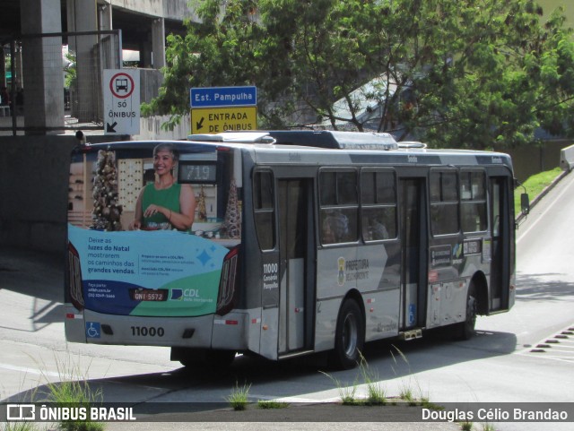 Auto Omnibus Floramar 11000 na cidade de Belo Horizonte, Minas Gerais, Brasil, por Douglas Célio Brandao. ID da foto: 12080742.