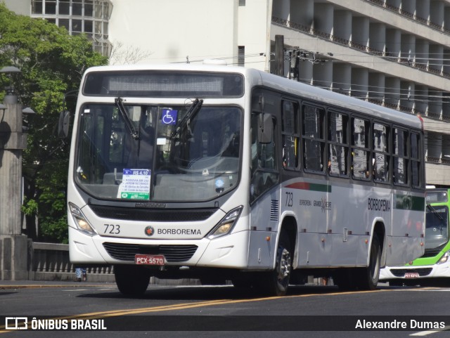 Borborema Imperial Transportes 723 na cidade de Recife, Pernambuco, Brasil, por Alexandre Dumas. ID da foto: 12079604.