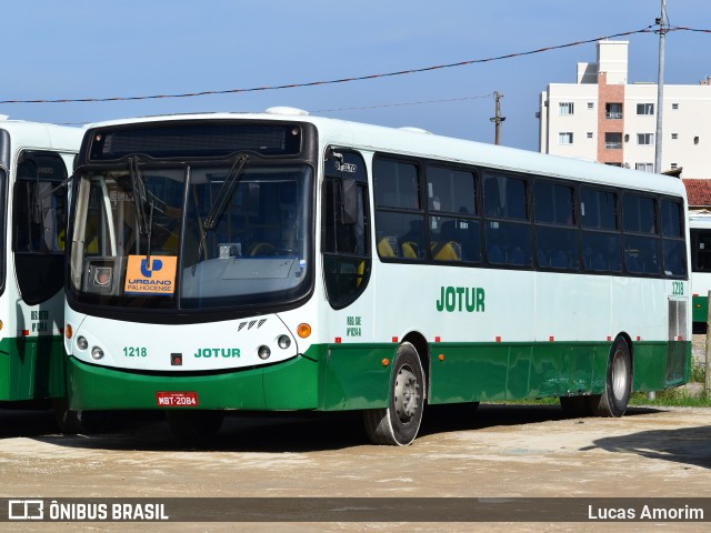 Jotur - Auto Ônibus e Turismo Josefense 1218 na cidade de Palhoça, Santa Catarina, Brasil, por Lucas Amorim. ID da foto: 12080364.