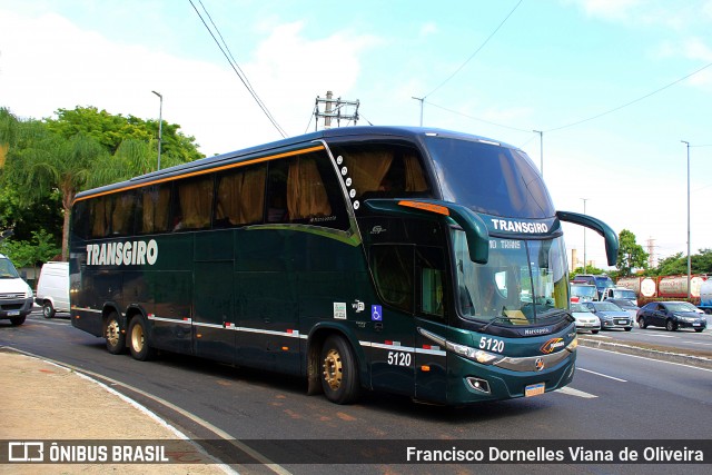 Transgiro Turismo 5120 na cidade de São Paulo, São Paulo, Brasil, por Francisco Dornelles Viana de Oliveira. ID da foto: 12079953.