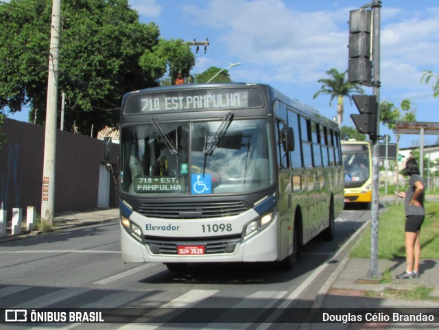 Auto Omnibus Floramar 11098 na cidade de Belo Horizonte, Minas Gerais, Brasil, por Douglas Célio Brandao. ID da foto: 12080760.