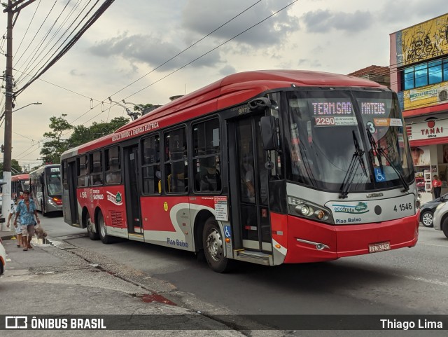 Himalaia Transportes > Ambiental Transportes Urbanos 4 1546 na cidade de São Paulo, São Paulo, Brasil, por Thiago Lima. ID da foto: 12079938.