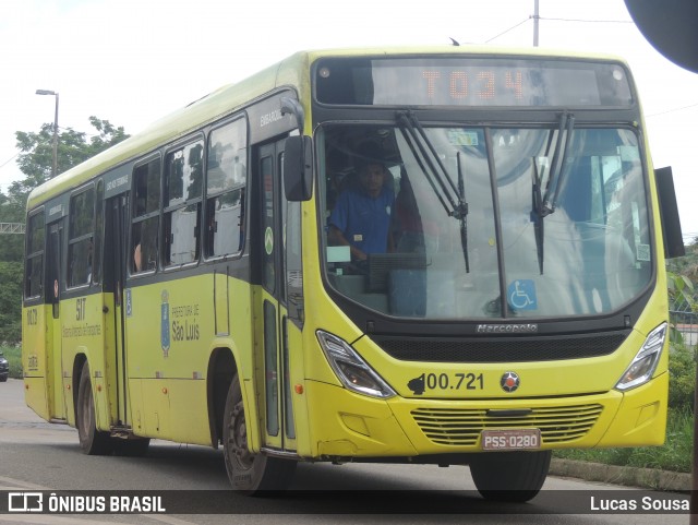 Ratrans - Rio Anil Transporte e Logística 100.721 na cidade de São Luís, Maranhão, Brasil, por Lucas Sousa. ID da foto: 12080259.