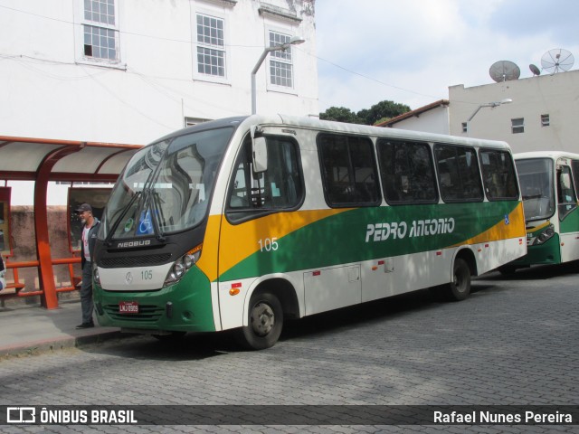 Empresa de Ônibus e Turismo Pedro Antônio 105 na cidade de Vassouras, Rio de Janeiro, Brasil, por Rafael Nunes Pereira. ID da foto: 12081191.