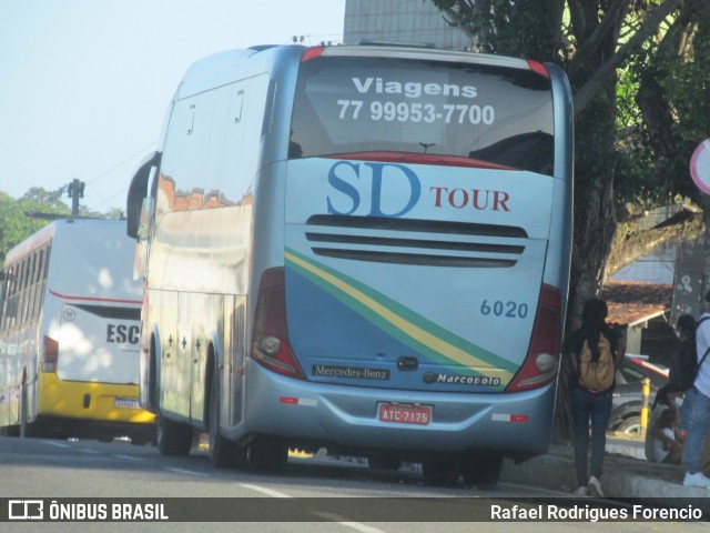 SD Tour 6020 na cidade de Simões Filho, Bahia, Brasil, por Rafael Rodrigues Forencio. ID da foto: 12079525.