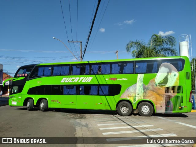 Eucatur - Empresa União Cascavel de Transportes e Turismo 5825 na cidade de Presidente Prudente, São Paulo, Brasil, por Luis Guilherme Costa. ID da foto: 12079973.